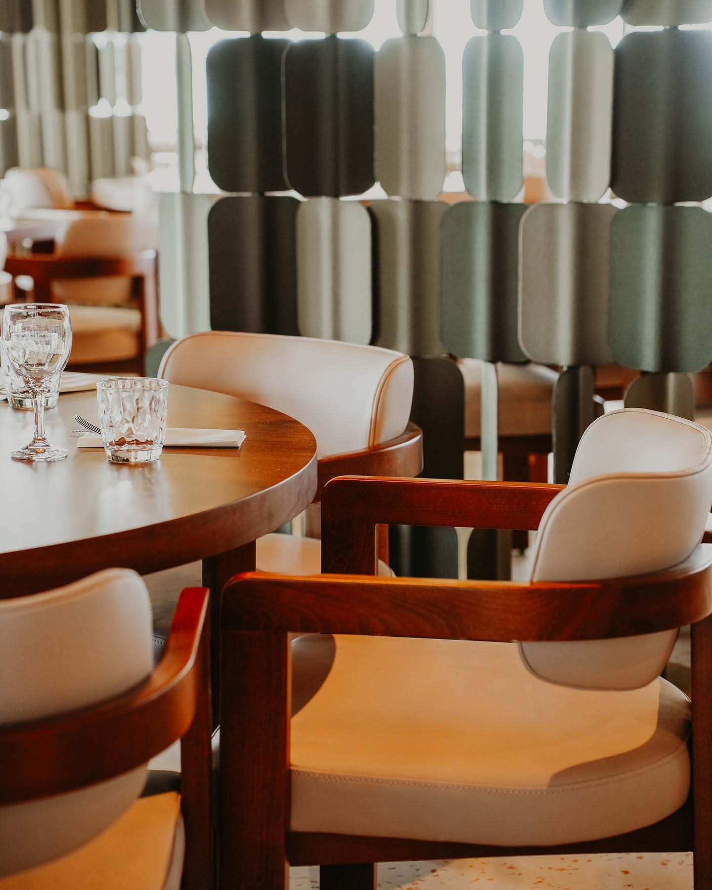 Salle à manger, claustras design