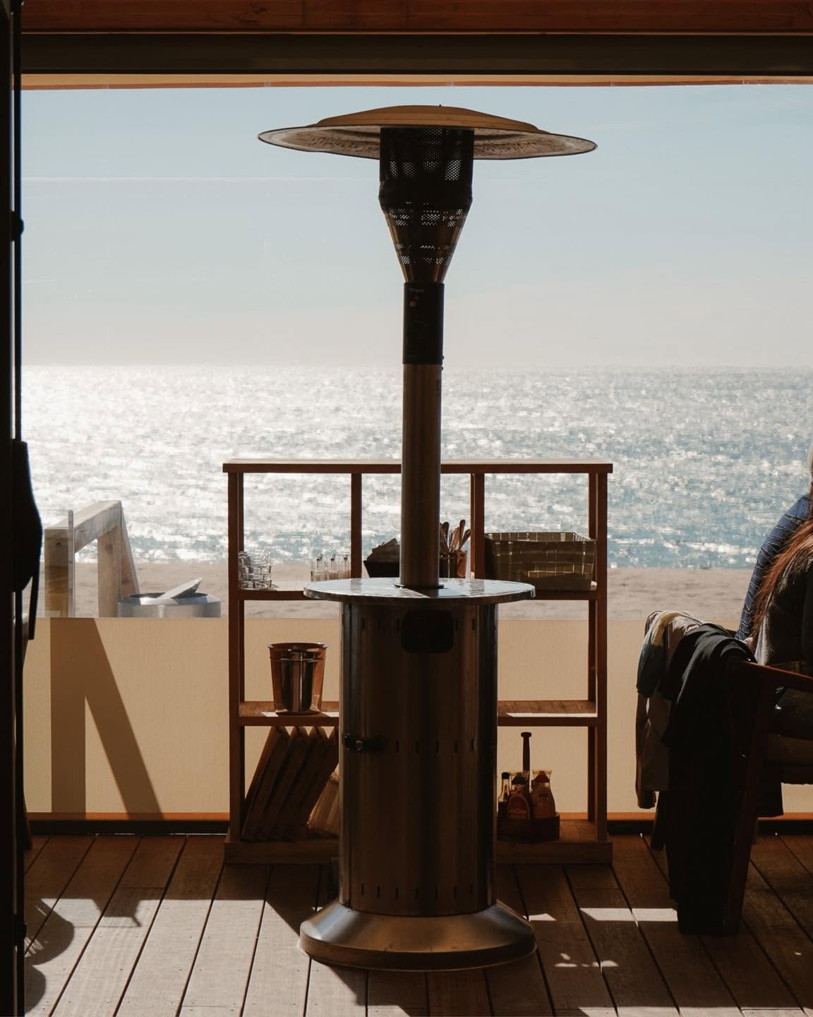 Terrasse des Sablettes face à la mer